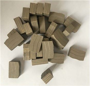 Segmento de corte de granito para bloque