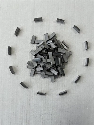 Segmento de perforación con núcleo de diamante